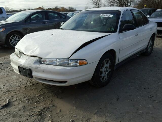 1G3WH52H31F257672 - 2001 OLDSMOBILE INTRIGUE G WHITE photo 2