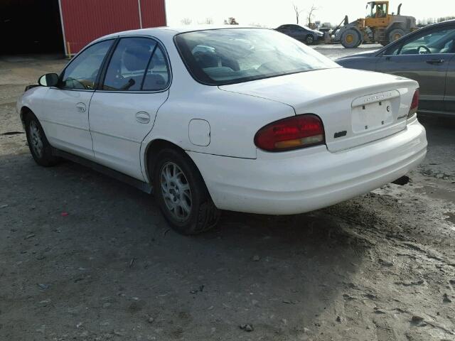 1G3WH52H31F257672 - 2001 OLDSMOBILE INTRIGUE G WHITE photo 3