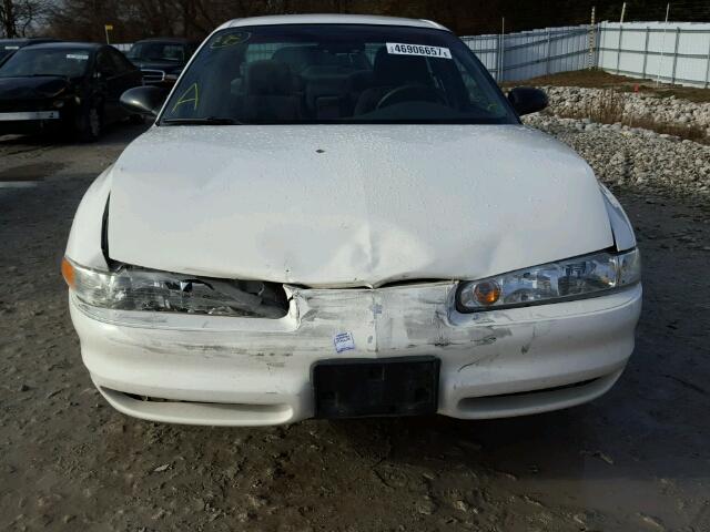 1G3WH52H31F257672 - 2001 OLDSMOBILE INTRIGUE G WHITE photo 9