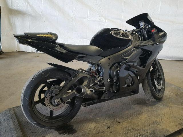 JYARJ06E68A036719 - 2008 YAMAHA YZFR6 S BLACK photo 4