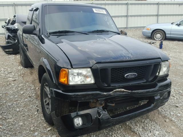 1FTYR45E94PA39932 - 2004 FORD RANGER SUP BLACK photo 1