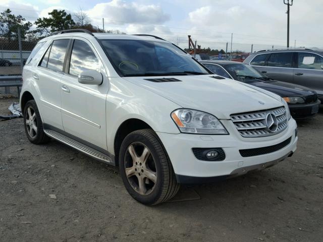 4JGBB86E38A317132 - 2008 MERCEDES-BENZ ML 350 WHITE photo 1