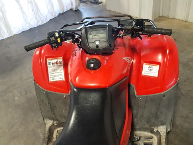 L0T46907058 - 2008 HONDA RANCHER RED photo 5