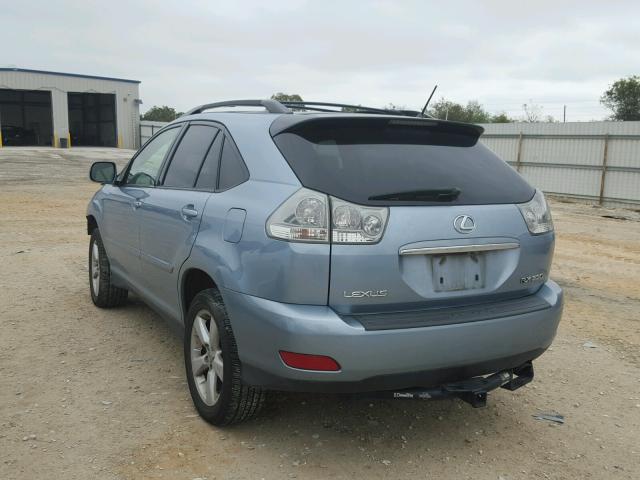 JTJHA31U250076567 - 2005 LEXUS RX 330 SILVER photo 3