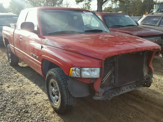 3B7HC13Z31M577307 - 2001 DODGE RAM 1500 RED photo 1