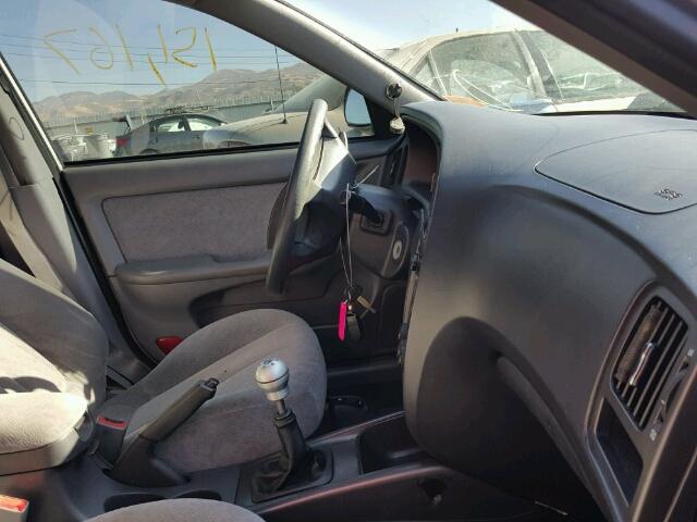 KMHDN46D85U953510 - 2005 HYUNDAI ELANTRA GL GRAY photo 5