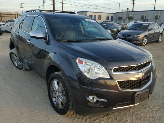 1GNALFEK9DZ128335 - 2013 CHEVROLET EQUINOX LT GRAY photo 1