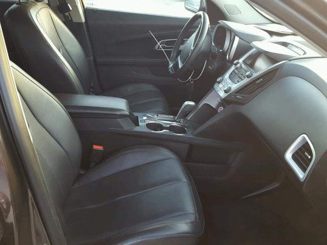 1GNALFEK9DZ128335 - 2013 CHEVROLET EQUINOX LT GRAY photo 5