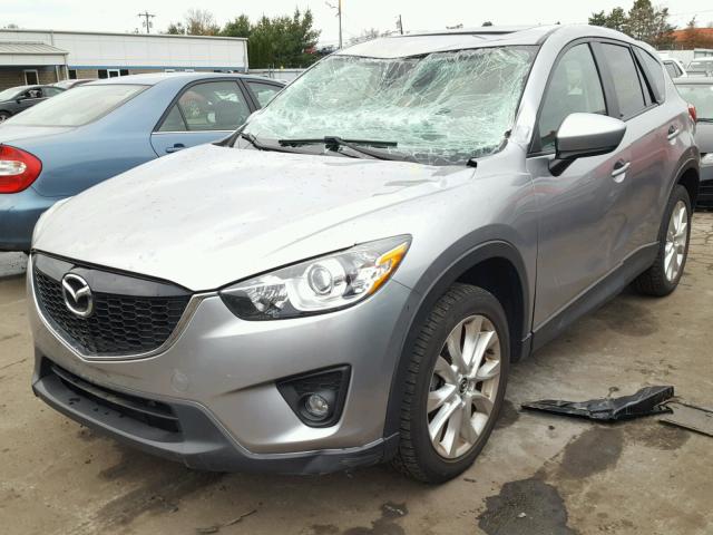 JM3KE4DE4D0165411 - 2013 MAZDA CX-5 GT GRAY photo 2