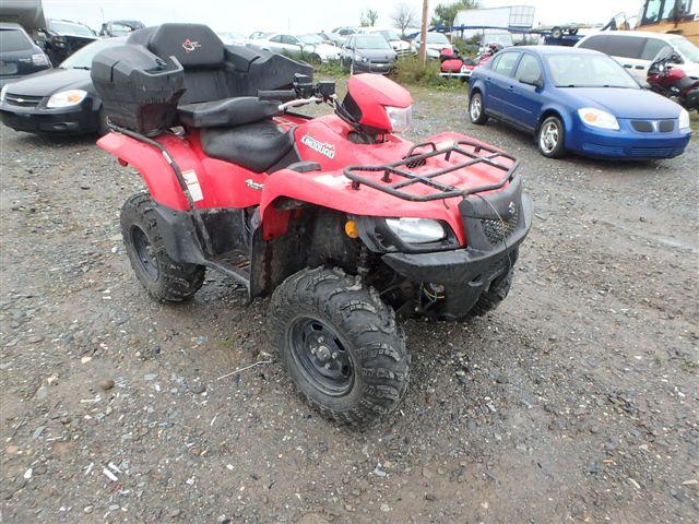 5SAAR41A8E7101734 - 2014 SUZUKI LT-A750 X RED photo 1