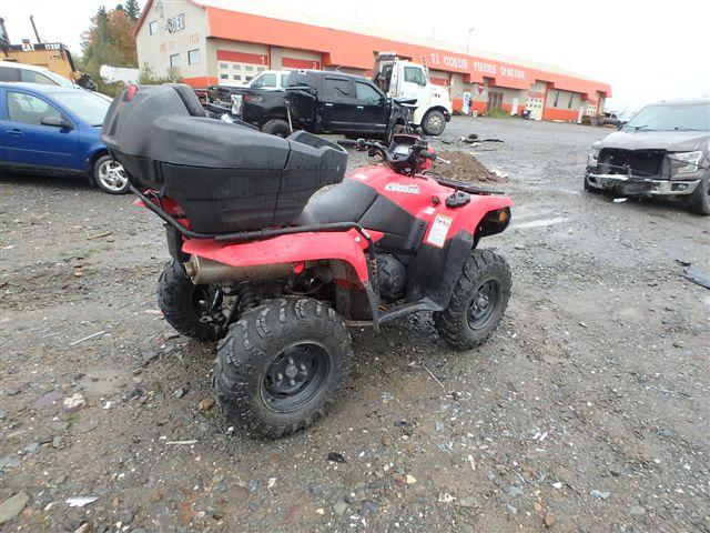 5SAAR41A8E7101734 - 2014 SUZUKI LT-A750 X RED photo 4