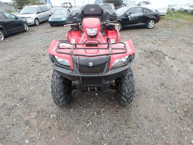 5SAAR41A8E7101734 - 2014 SUZUKI LT-A750 X RED photo 5