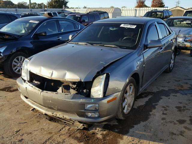 1G6DC67A850213704 - 2005 CADILLAC STS GRAY photo 2