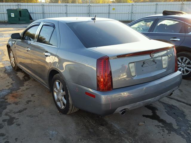 1G6DC67A850213704 - 2005 CADILLAC STS GRAY photo 3