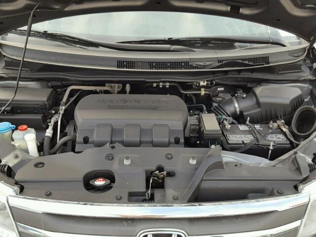 5FNRL5H64DB060116 - 2013 HONDA ODYSSEY EX GRAY photo 7