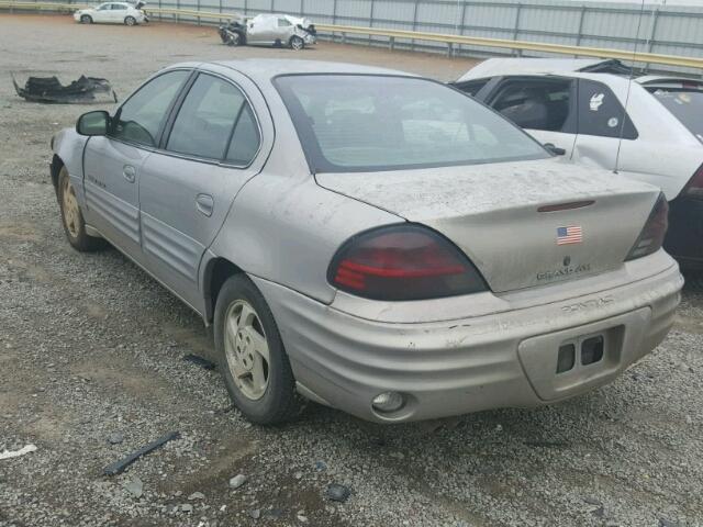 1G2NE52E3XM884875 - 1999 PONTIAC GRAND AM S Gümüş foto 3