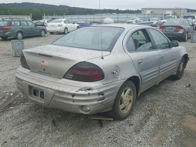 1G2NE52E3XM884875 - 1999 PONTIAC GRAND AM S Gümüş foto 4