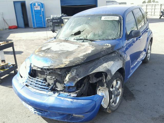 3C4FY58B63T529658 - 2003 CHRYSLER PT CRUISER BLUE photo 2