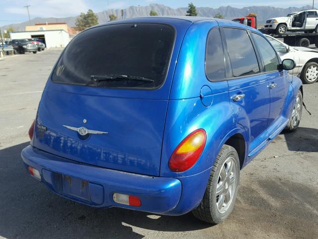 3C4FY58B63T529658 - 2003 CHRYSLER PT CRUISER BLUE photo 4