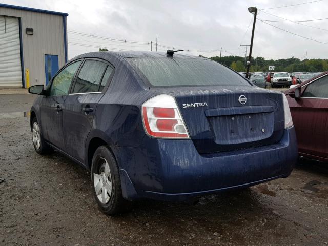 3N1AB61E19L614358 - 2009 NISSAN SENTRA 2.0 BLUE photo 3