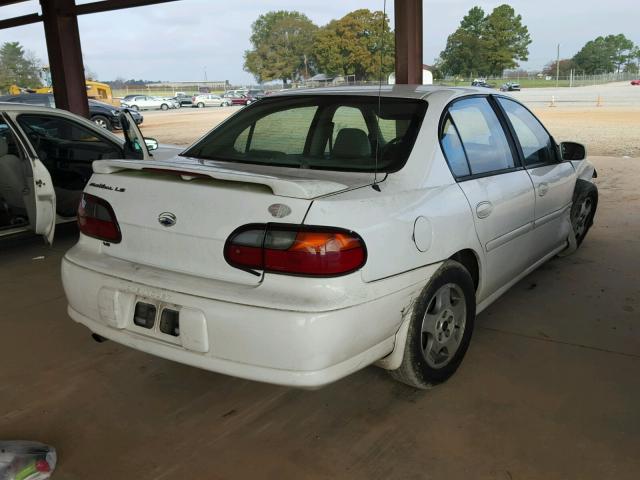 1G1NE52J92M590486 - 2002 CHEVROLET MALIBU LS WHITE photo 4