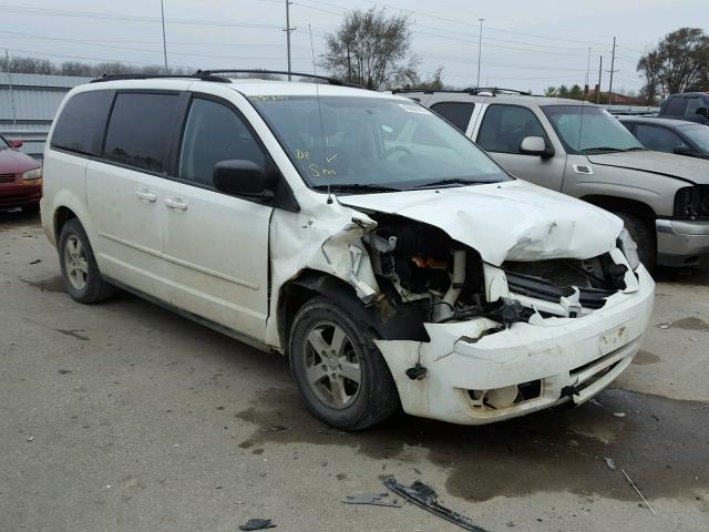 2D4RN3D1XAR430318 - 2010 DODGE GRAND CARA WHITE photo 1