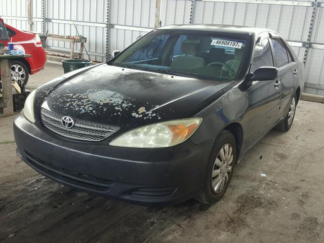 4T1BE32K93U192683 - 2003 TOYOTA CAMRY BLACK photo 2