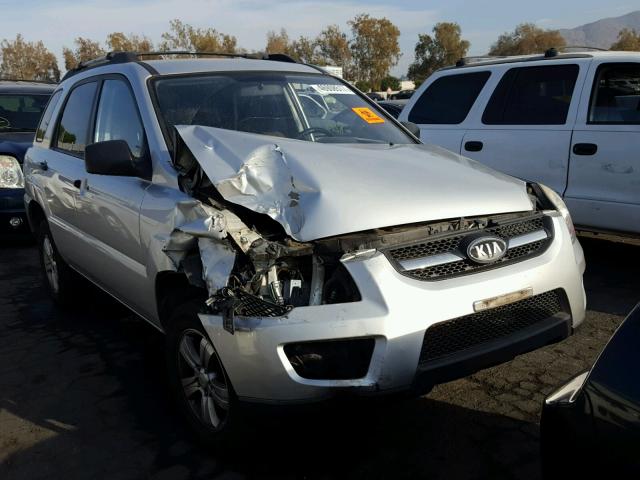 KNDJF724297585731 - 2009 KIA SPORTAGE L SILVER photo 1