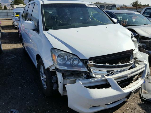 5FNRL38696B448241 - 2006 HONDA ODYSSEY EX WHITE photo 1