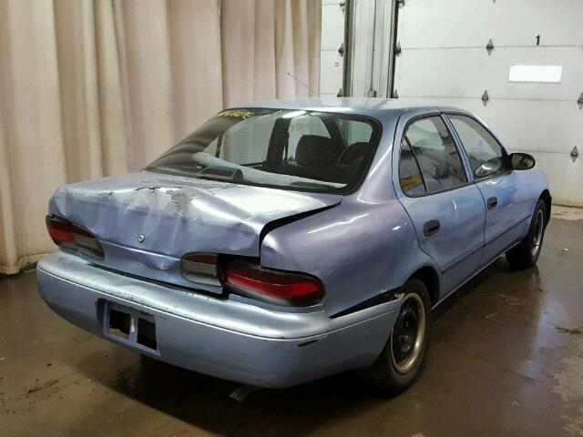 1Y1SK5268SZ059440 - 1995 GEO PRIZM BASE BLUE photo 4