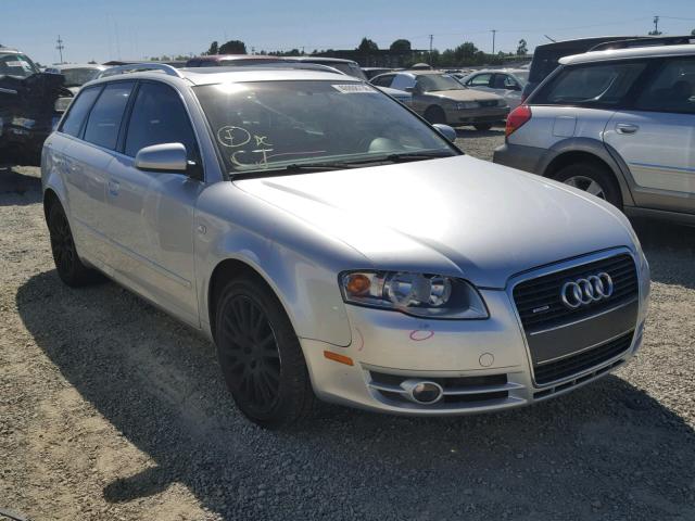 WAUKF78E36A138017 - 2006 AUDI A4 2.0T AV SILVER photo 1