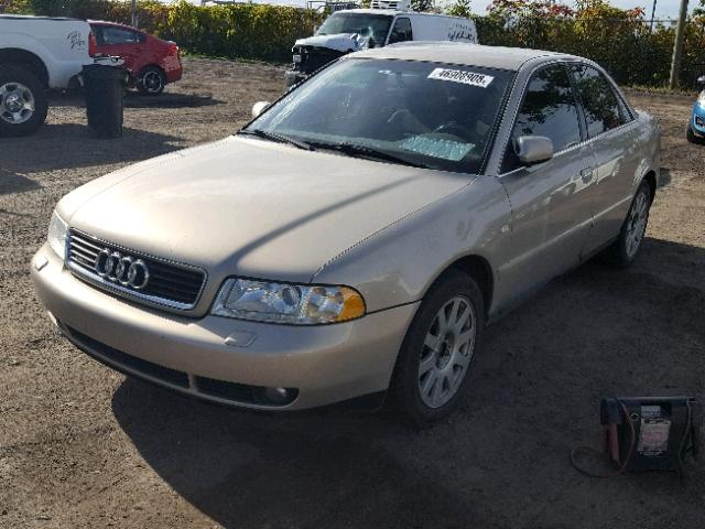 WAUDH28D9YA143013 - 2000 AUDI A4 2.8 QUA BEIGE photo 2