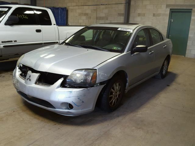 4A3AB36F55E070063 - 2005 MITSUBISHI GALANT ES SILVER photo 2