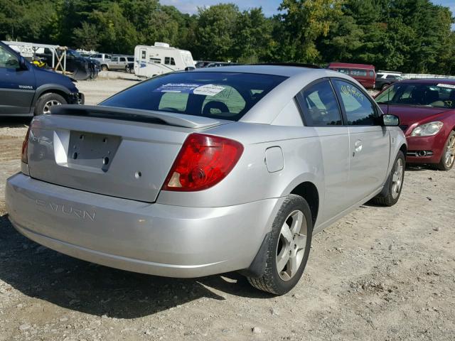 1G8AW15F36Z157221 - 2006 SATURN ION LEVEL SILVER photo 4