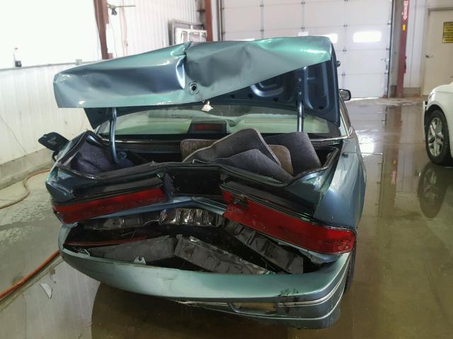 2G4WB54T3P1449902 - 1993 BUICK REGAL CUST GREEN photo 10