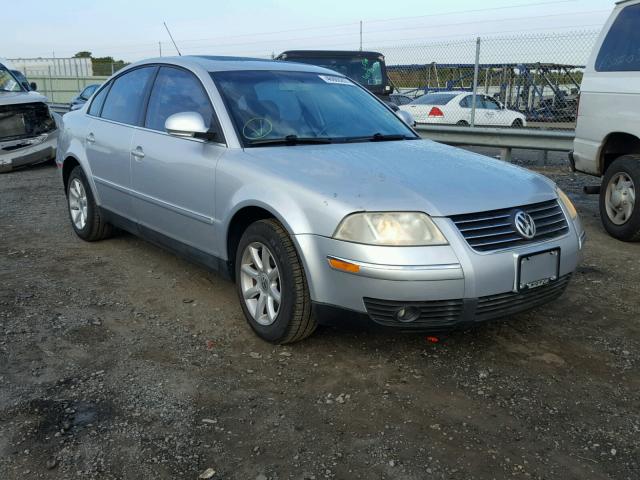 WVWPD63B24P195745 - 2004 VOLKSWAGEN PASSAT GLS SILVER photo 1