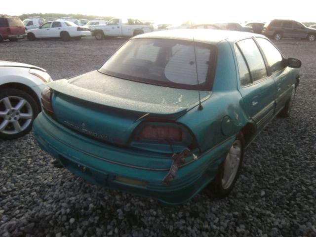 1G2NE55M0SC700932 - 1995 PONTIAC GRAND AM S 蓝色 照片 4