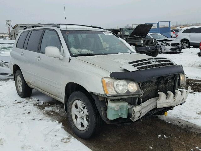 JTEHF21AX10016594 - 2001 TOYOTA HIGHLANDER SILVER photo 1