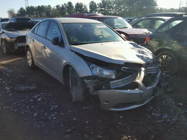 1G1PA5SG5E7471085 - 2014 CHEVROLET CRUZE LS GOLD photo 1