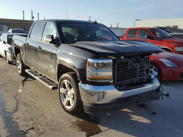 3GCPCREC0HG219044 - 2017 CHEVROLET SILVERADO BLACK photo 1