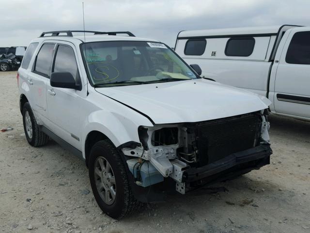 4F2CZ02ZX8KM01277 - 2008 MAZDA TRIBUTE I WHITE photo 1