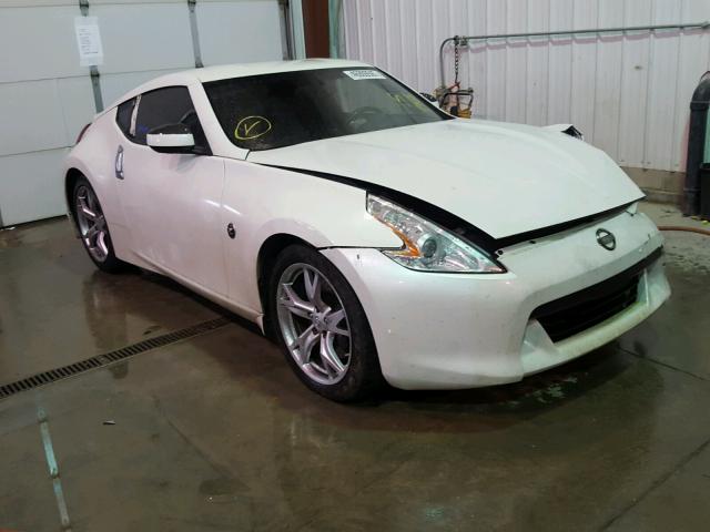 JN1AZ44E39M405902 - 2009 NISSAN 370Z WHITE photo 1