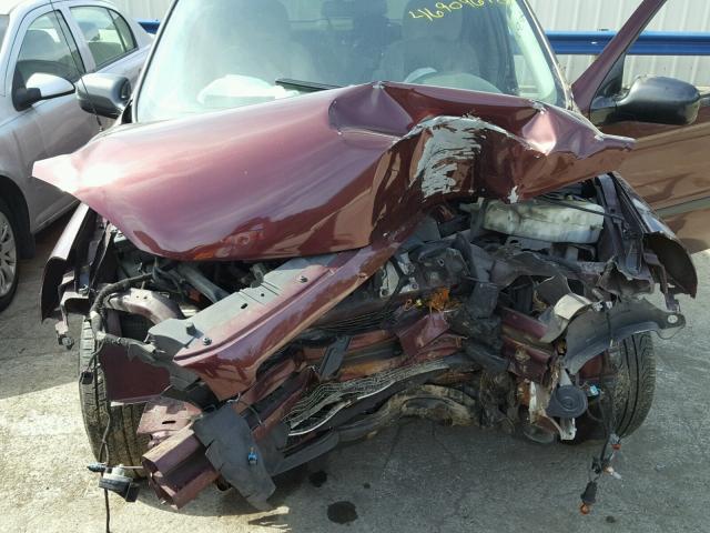 1GNDV23W58D121861 - 2008 CHEVROLET UPLANDER L 勃艮第红 照片 7