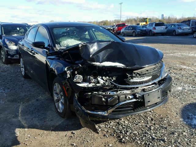 1C3CCCCB0FN539334 - 2015 CHRYSLER 200 C BLACK photo 1