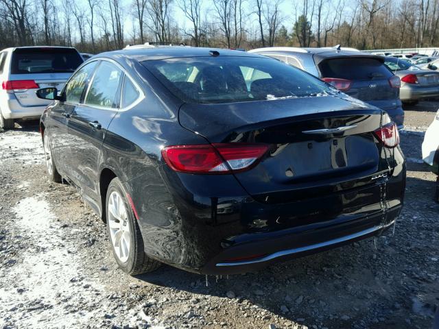 1C3CCCCB0FN539334 - 2015 CHRYSLER 200 C BLACK photo 3