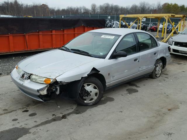 1G8ZH52832Z313066 - 2002 SATURN SL1 SILVER photo 2