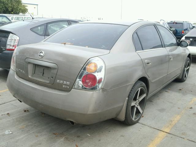 1N4BL11D04C111388 - 2004 NISSAN ALTIMA SE GOLD photo 4