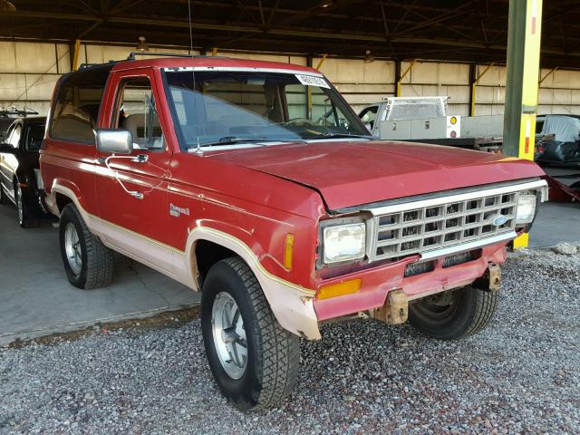 1FMCU14T7JUB64301 - 1988 FORD BRONCO II MAROON photo 1