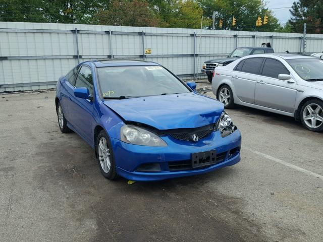 JH4DC54855S013214 - 2005 ACURA RSX BLUE photo 1