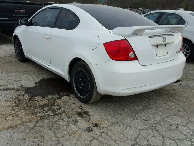 JTKDE177270152179 - 2007 SCION TC WHITE photo 3